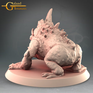 Giant Toad - 28mm or 32mm Miniatures