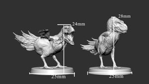 Apex Trex Raptor Hybrid Dinosaurs 28mm Miniatures