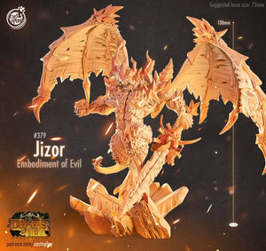 Jizor Embodiment of Evil - 28mm or 32mm Miniatures