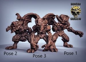 Earth Mephit Elementals 28mm or 32mm Miniatures