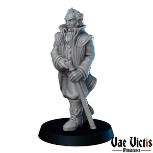 Vampire Slayer Male 28mm or 32mm Halloween Supernatural RPG Miniatures