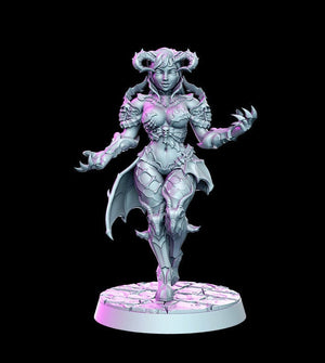Levedith Sexy Succubus or Tiefling 28mm or 32mm Miniatures