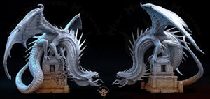 Yuan Ti Heavenly Ophidian Dragon 28mm Miniatures