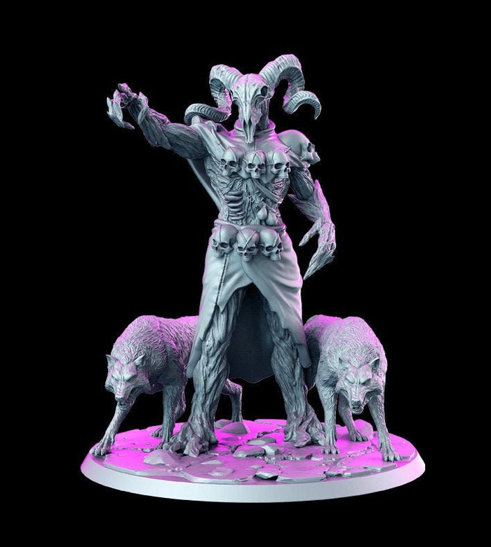 Keoghradan Evil Spirit Headtaker Halloween or RPG Figure