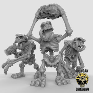 Undead Skeleton Rock Trolls Monster 28mm or 32mm Miniatures