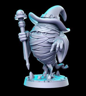 Dojinkiu Anime Mummy Wizard Ghost - JRPG Vol.3 - 28mm or 32mm Halloween Miniatures