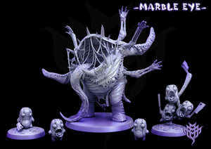 Marble Eye Abomination Adorable Nightmares Monstrous Doll Halloween Miniatures