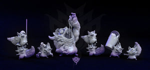 Trash Pandas Adorable Nightmares Monstrous Racoon Halloween or RPG Miniatures