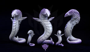 Vulture Wurms Adorable Nightmares Halloween Dragon-like Miniatures