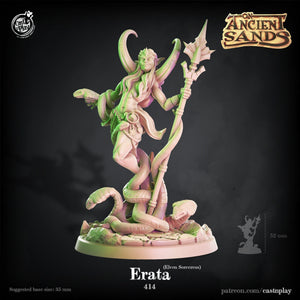 Erata Elven Sorceress Ancient - 28mm or 32mm Miniatures