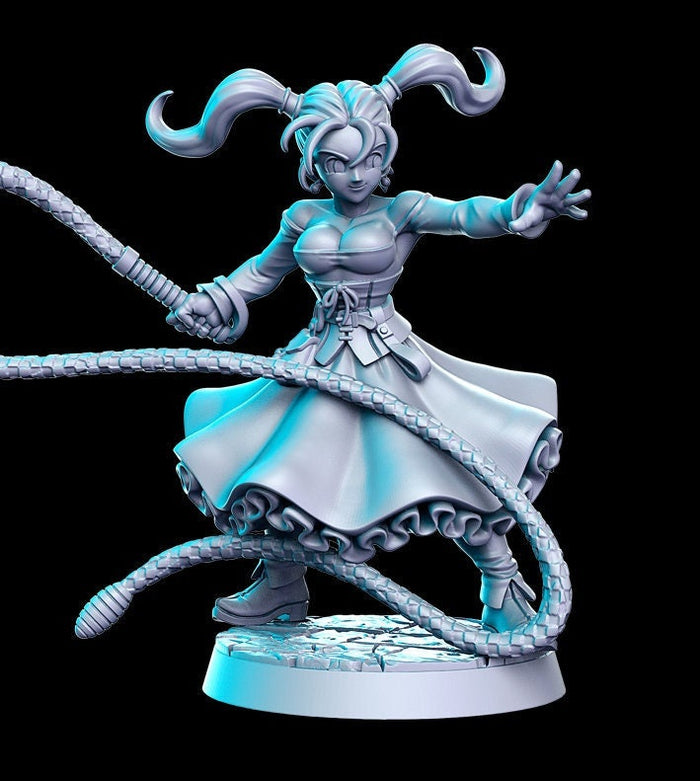 Sally Whipcracker Anime Girl - JRPG Vol.3 - 28mm or 32mm Miniatures