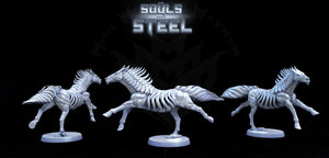 Iron Stallion Constructs - Horse and Pegasus 28mm Miniatures