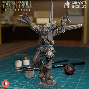 Straw Scarecrow Pack - 28mm or 32mm Fall Halloween or RPG Miniatures