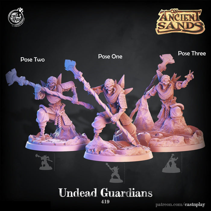 Undead Desert Guardians