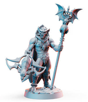 Hoarbad Bat-like Villain - 2 Poses - 28mm or 32mm Miniatures