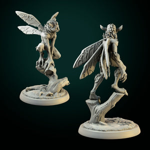 Forest Mephit Figures (3 Poses) 28mm or 32mm Miniatures