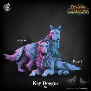 Key Doggos - 28mm or 32mm Miniatures