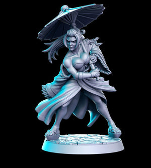 Asuka Setsuka Geisha Assassin 28mm or 32mm Miniatures