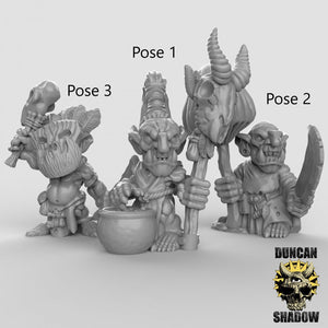 Goblin Shaman Monster 28mm or 32mm Miniatures