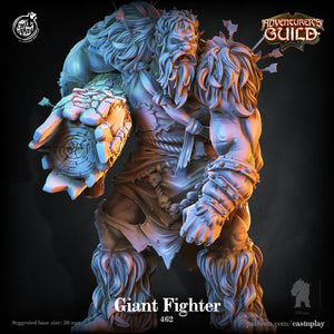 Huge Giant Fighter - 28mm or 32mm Miniatures