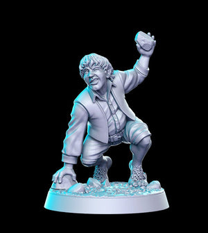 Matty Buckless Halfling Adventurer 28mm or 32mm Miniatures