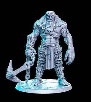 Morwyff the Ice Giant  28mm or 32mm Miniatures