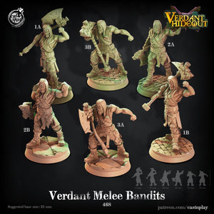 Verdent Melee Bandit - 28mm or 32mm Miniatures