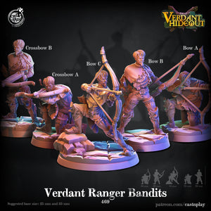 Verdent Ranger Bandit - 28mm or 32mm Miniatures