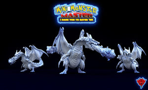 Colossal Inferno Drake Poke Master! Gargantuan Miniatures