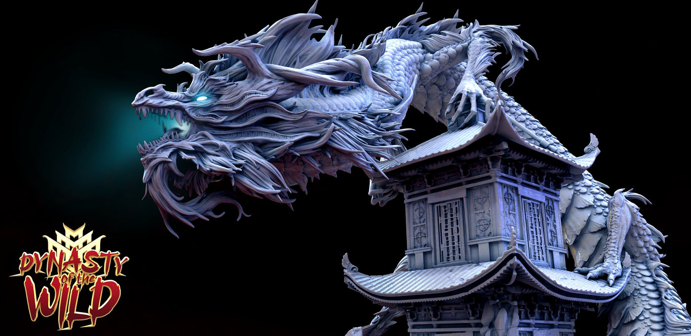 chinese azure dragon