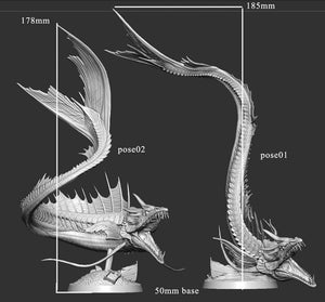 Barracuda Creatures Poke Master! Miniatures