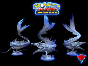 Barracuda Creatures Poke Master! Miniatures