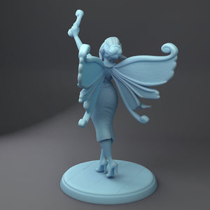 Fairy Secretary Pinup       28mm or 32mm Miniatures