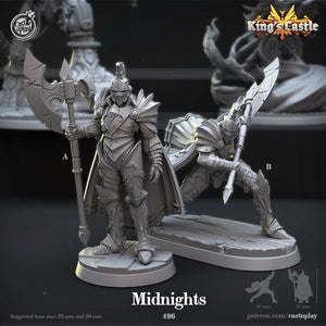 Midknights Noble Knight - 28mm or 32mm Miniatures