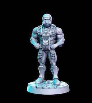 Hotrod Jetpack Superhero  28mm or 32mm Miniatures