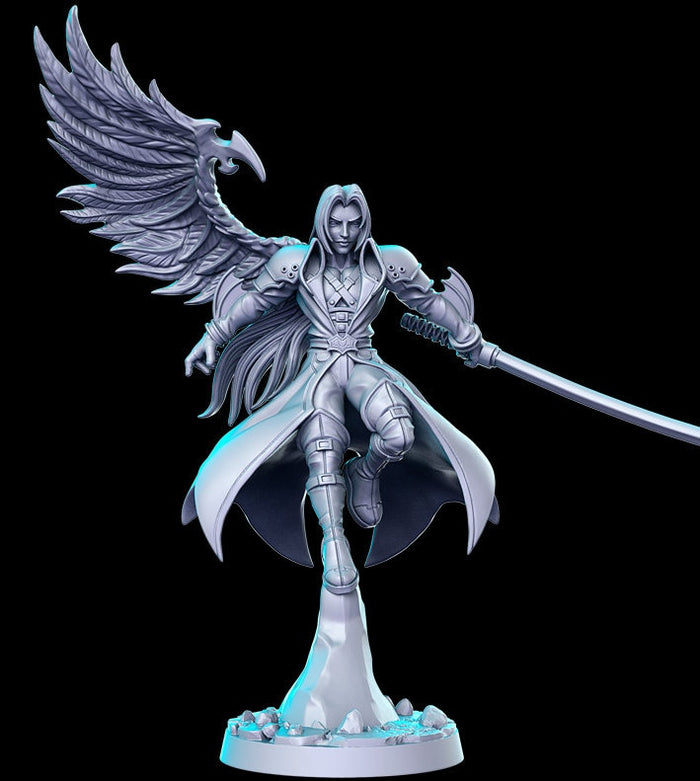 Winged Sephirael - JRPG vol.4 - 28mm or 32mm Miniatures