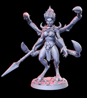 Uvelle Maiden of Anguish - Lords of Destruction -  28mm or 32mm Miniatures