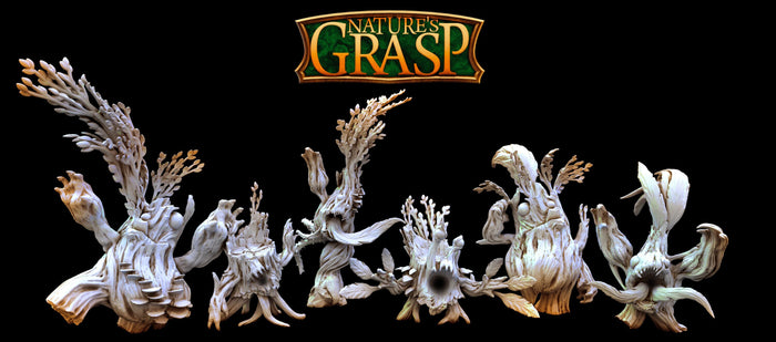 Stump Gang Goons Animated Plant Creature Miniatures