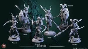 Dendroid 28mm and 32mm Miniature
