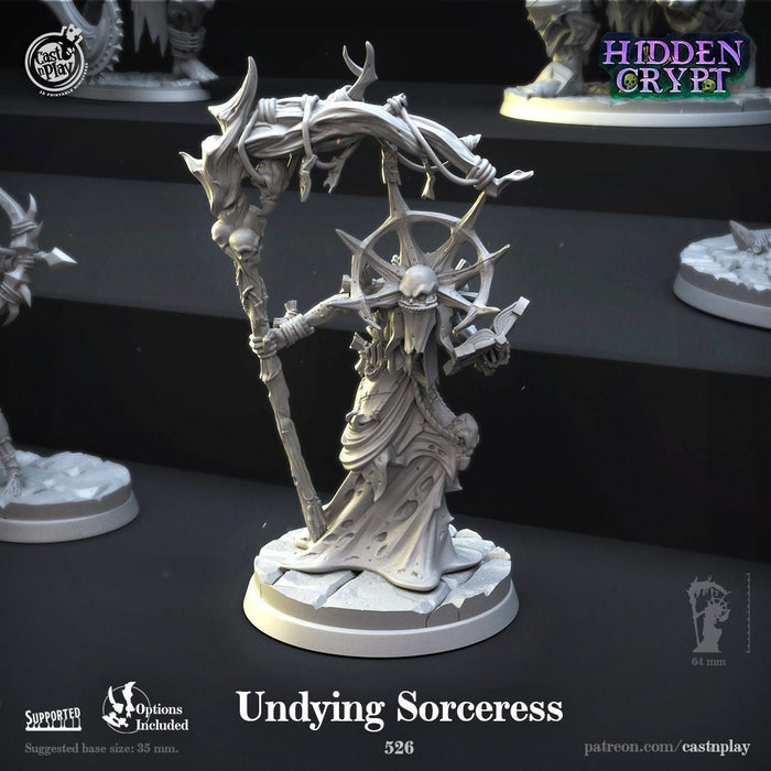 Undying Sorceress Female Lich