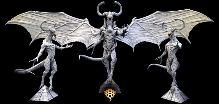 Torment Embodied Demonic Dragon Monster Miniatures