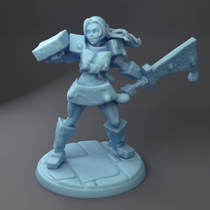 Sexy Gel Cube Hunter       28mm or 32mm Miniatures