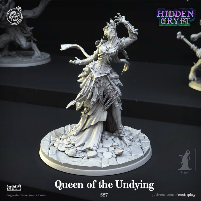 Queen of the Undying - 28mm or 32mm Miniatures