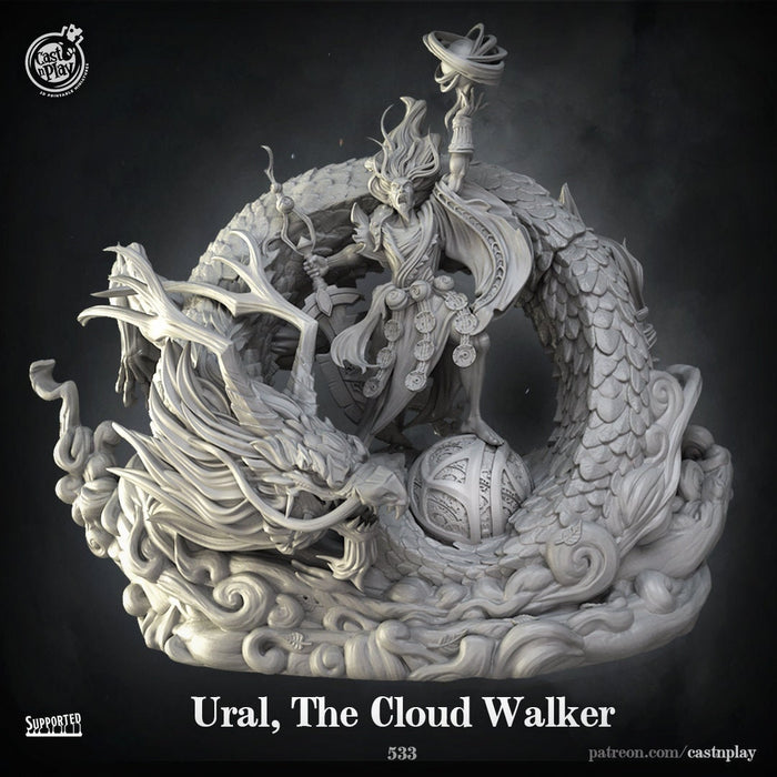 Ural the Cloud Walker and Dragon