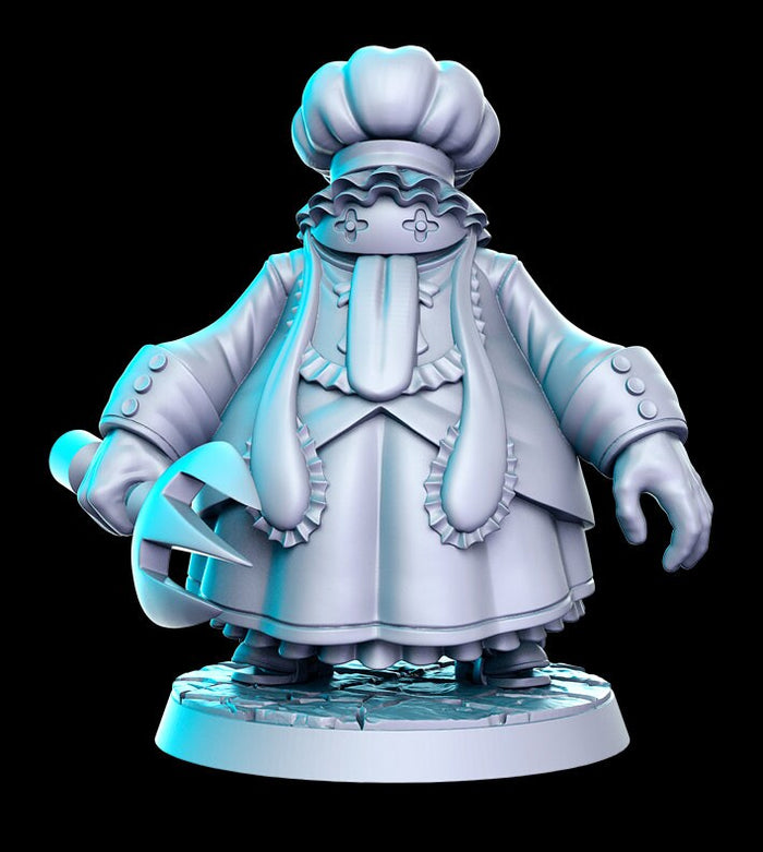 Salweeki Chef - JRPG vol.5 - 28mm or 32mm Miniatures