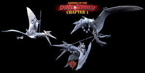 Pteran and Armageddon Dinosaur Miniatures