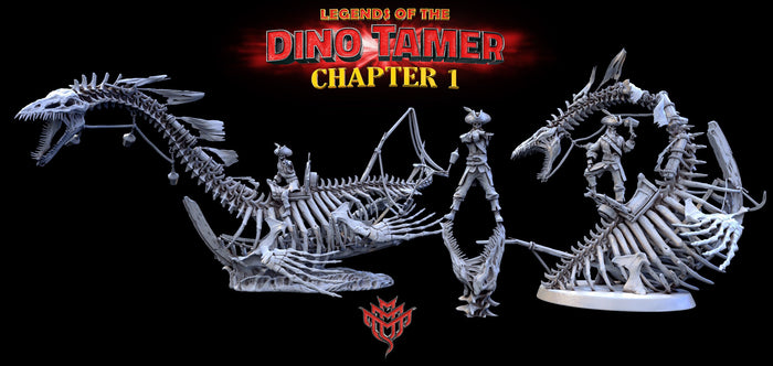 Rum and Bones Undead Pirate & Dino Miniatures