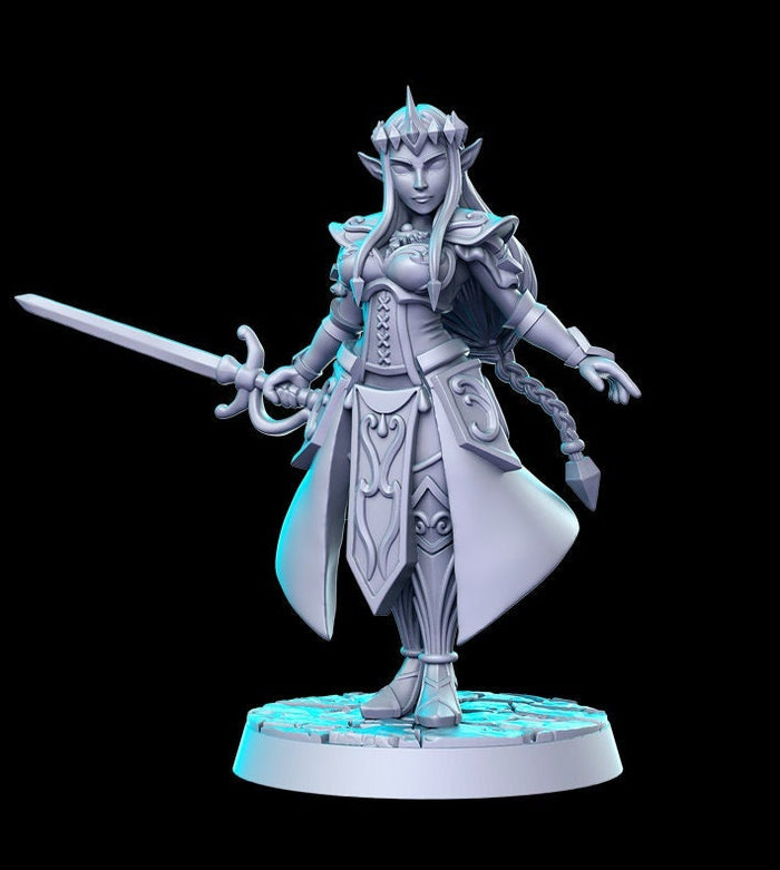 Zalidra Elven Princess - JRPG vol.6 - 28mm or 32mm Miniatures