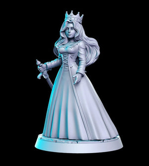 Queen Meliande 28mm or 32mm Miniatures