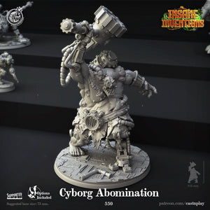 Cyborg Abomination - 28mm or 32mm Miniatures